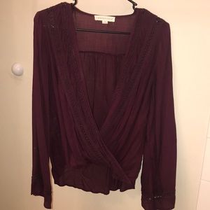 Comfortable, cute, crossover top